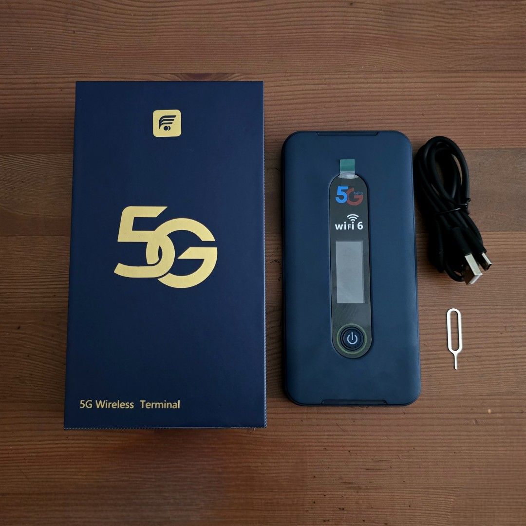 (NEW) WiFi 6/5G Portable Router, Computers & Tech, Parts & Accessories