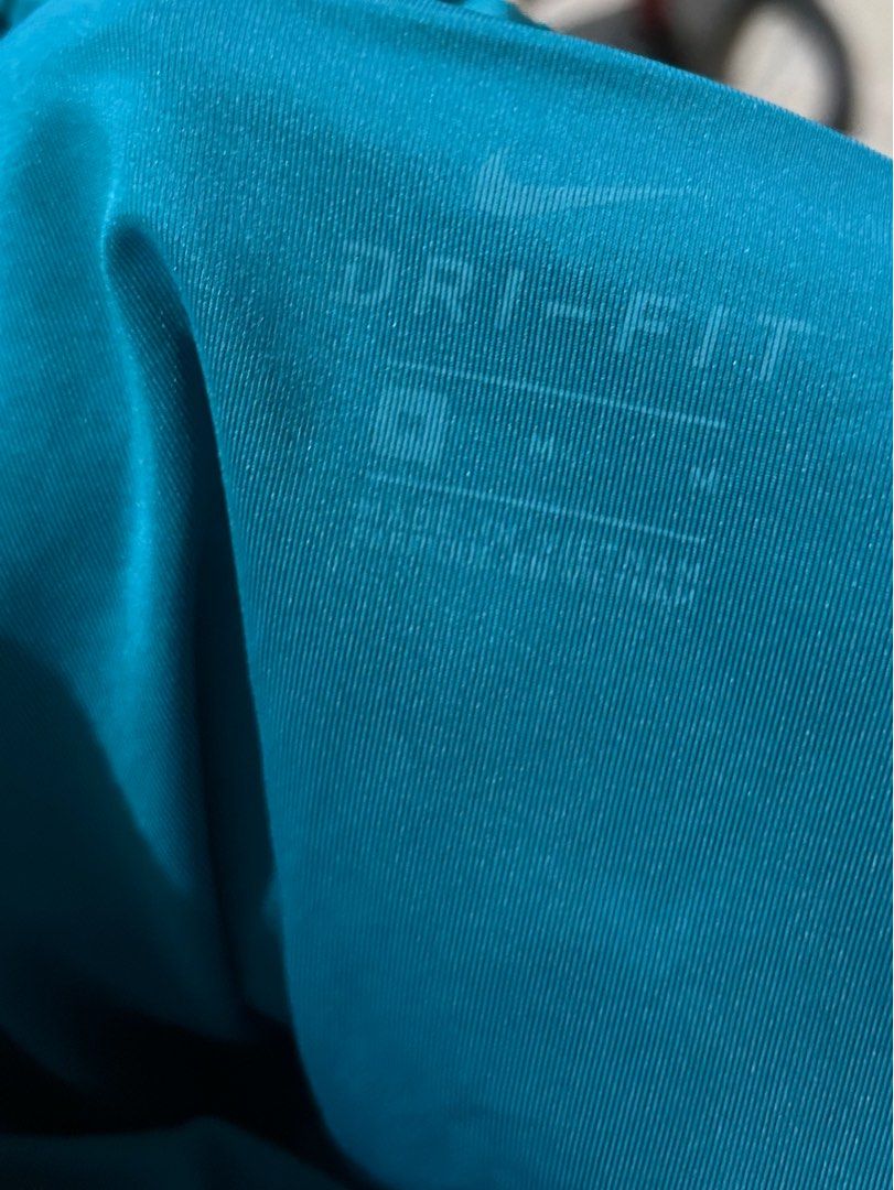 Nike Dri-Fit in Teal/Blue (Category: Shorts) located in Pasay City. Submitted by psyche__ (Listing ID 1329065894, Image 2). Description: Size Medium.