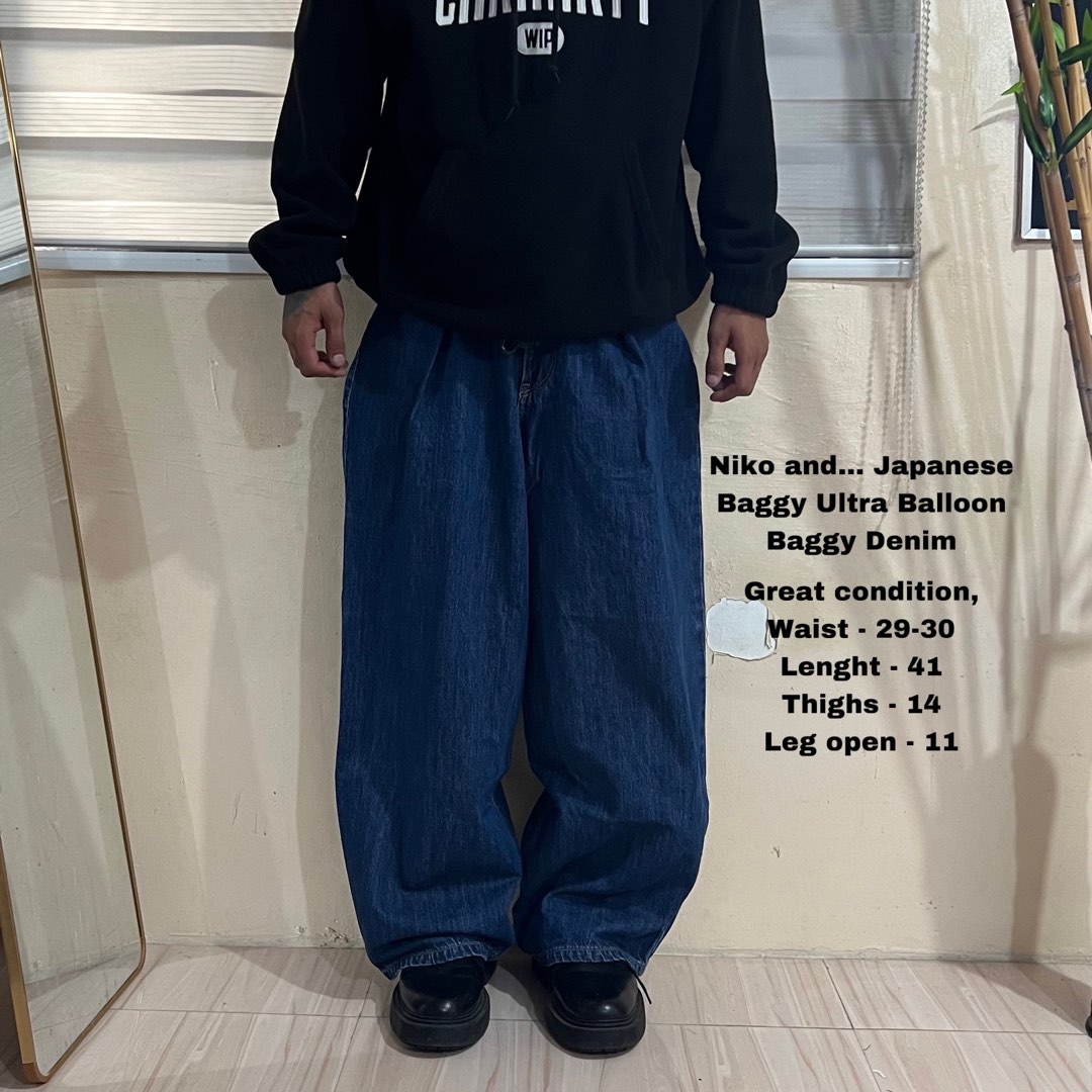Kyoto Baggy Off-White Denim main image 1