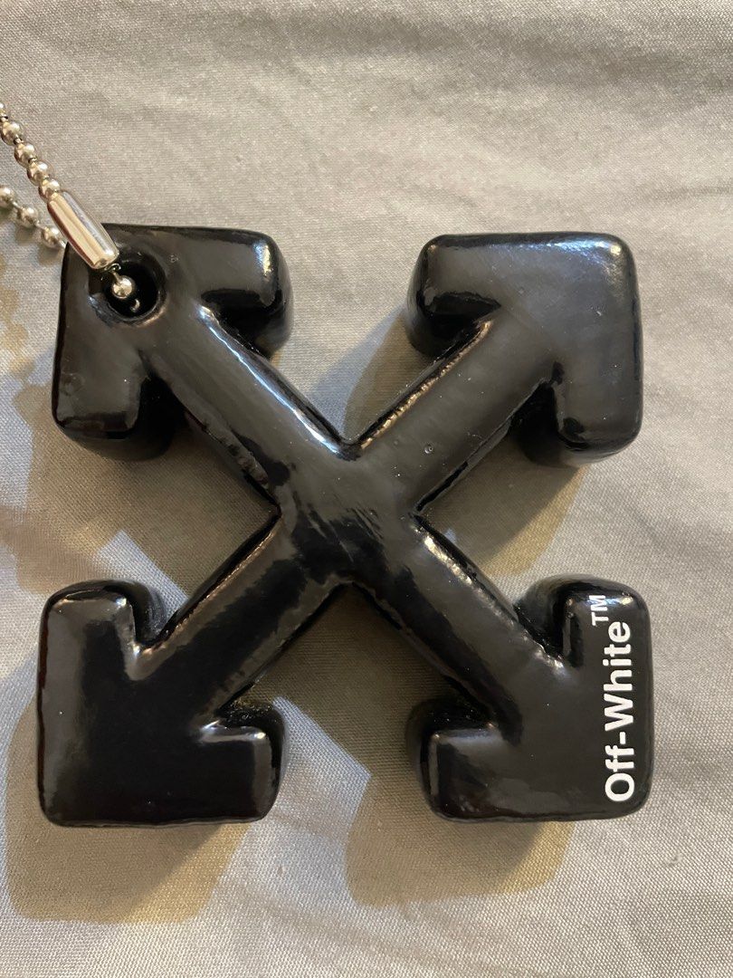 Key Holder Off White Key Necklace Off White Keychain Green 2025