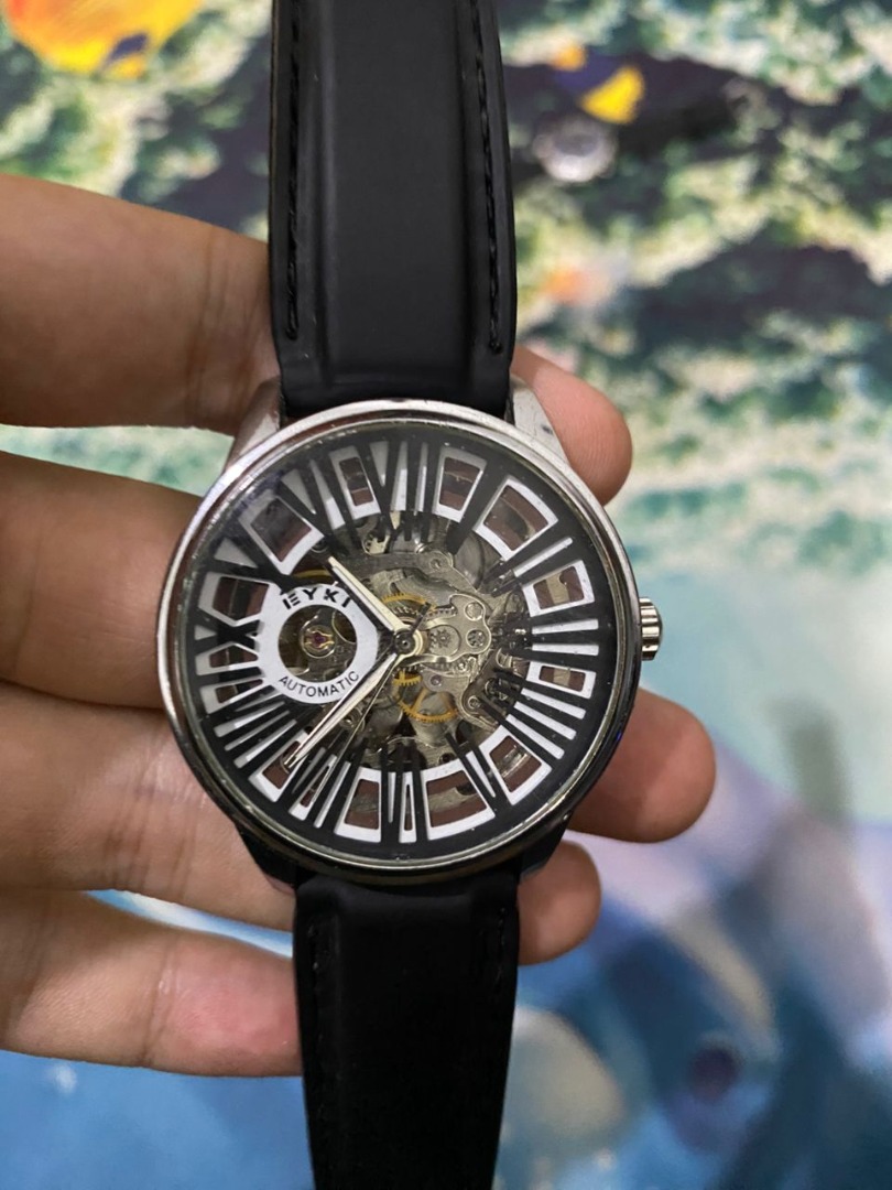 Original Eyki Automatic Bone Watch Men s Fashion Watches Accessories Watches on Carousell