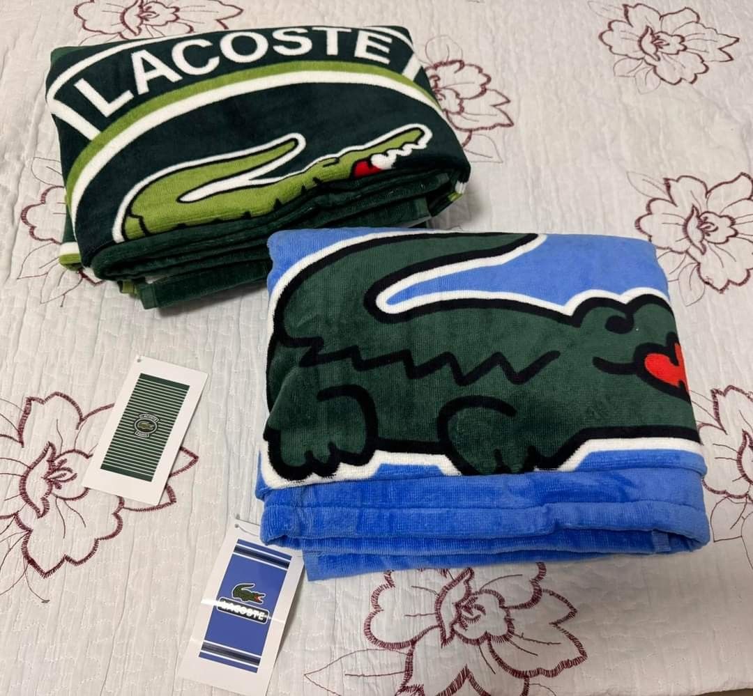 Lacoste golf towel on sale
