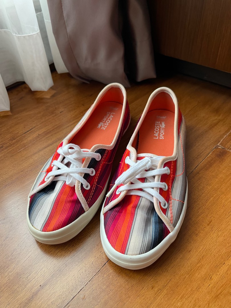 Original Lacoste shoes US 7 Women s Fashion Footwear Sneakers on Carousell