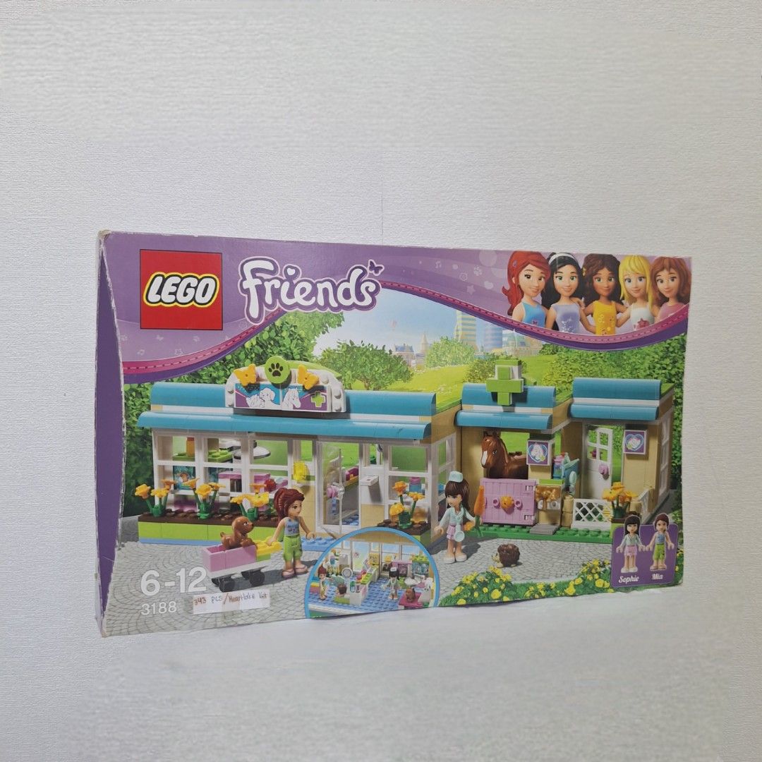 Animal Hospital Lego Friends Heartlake City Vet Clinic 41446 Pet