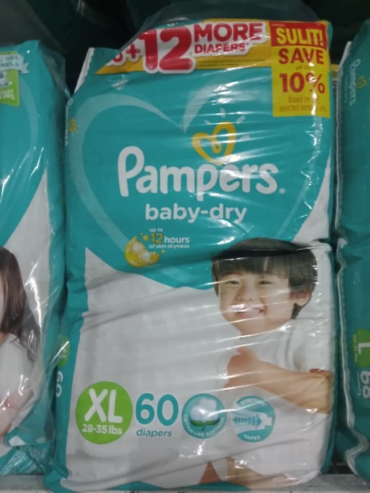 PAMPERS LARGE TAPE 68PCS. (Category: Diapers & Baby Wipes) located in Manila. Submitted by sweetieteapascua (Listing ID 1328974290, Image 2). Description: PAMPERS LARGR TAPE 68PCS-650 PAMPERS XL TAPE 60PCS-650 PAMPERS XXL TAPE 50PCS-600 PAYMENT -COD,GCASH, BANKTRANSFER.