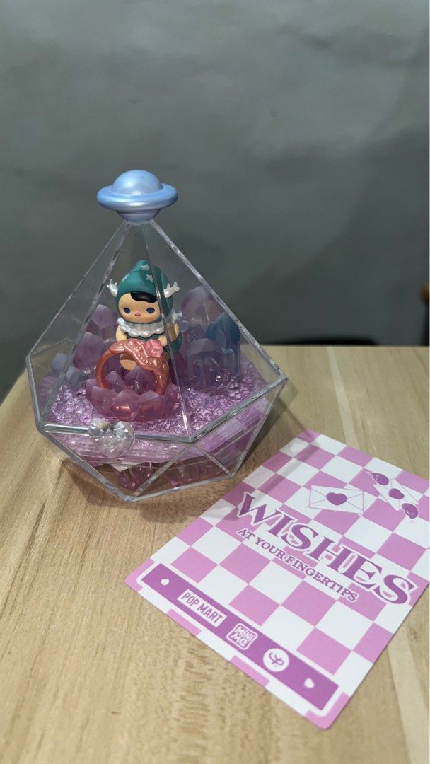 POPMART Wishes At Your Fingertips (Category: Designer & Blind Box Toys) located in Quezon City. Submitted by teddddei (Listing ID 1329092684, Image 3). Description: bought last 09/07/2024 at Geek PH SM North Edsa no box but still complete accessories.