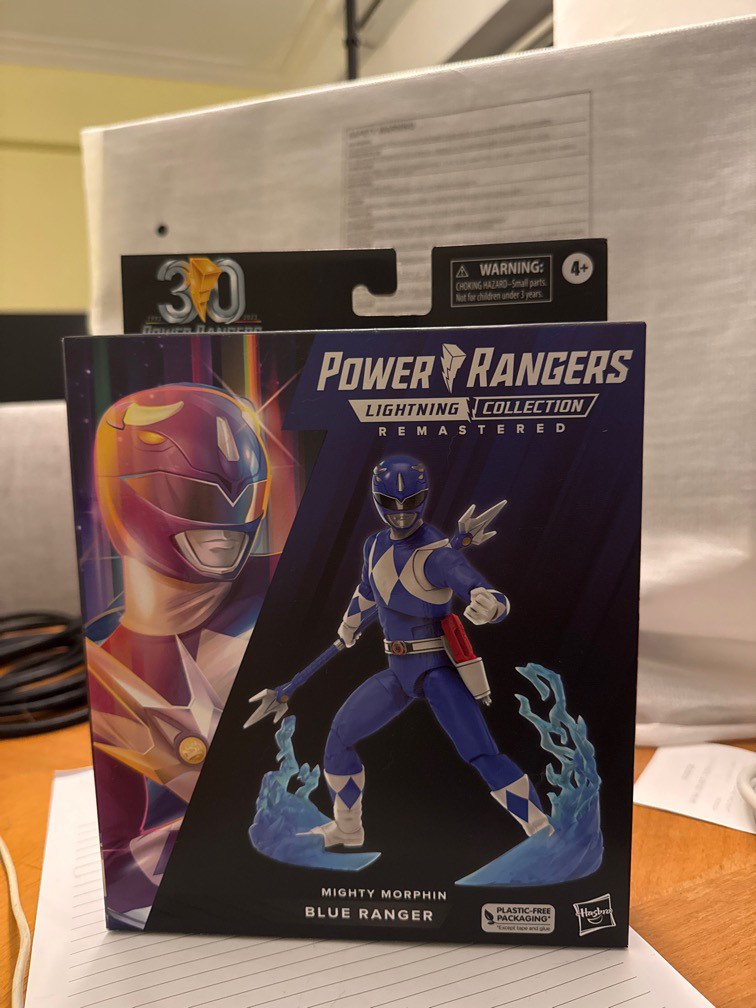 Power Rangers Lightning Collection - Blue Ranger, Hobbies & Toys, Toys ...