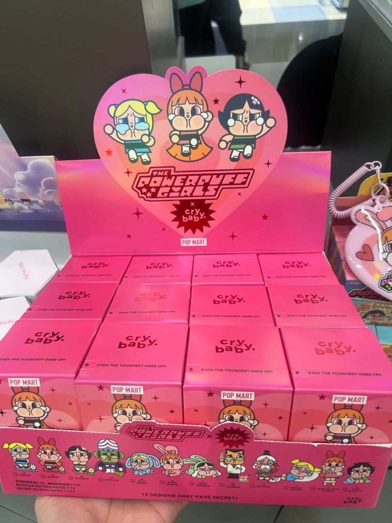 POWERPUFF GIRLS CRYBABY (Category: Designer & Blind Box Toys) located in Marikina City. Submitted by verzosajeanne (Listing ID 1328984449, Image 1). Description: Selling Powerpuff Girls Crybaby Blind Box 2 avail of ppg crybaby keychain Loc: Marikina/ Manila - sealed, and foiled ETA: End of October (from Japan) Mop: gcash and bank transfer Mod: lalamove, meet up or buyer’s choice 50% dp for reservation 50% upon release of item 😻.