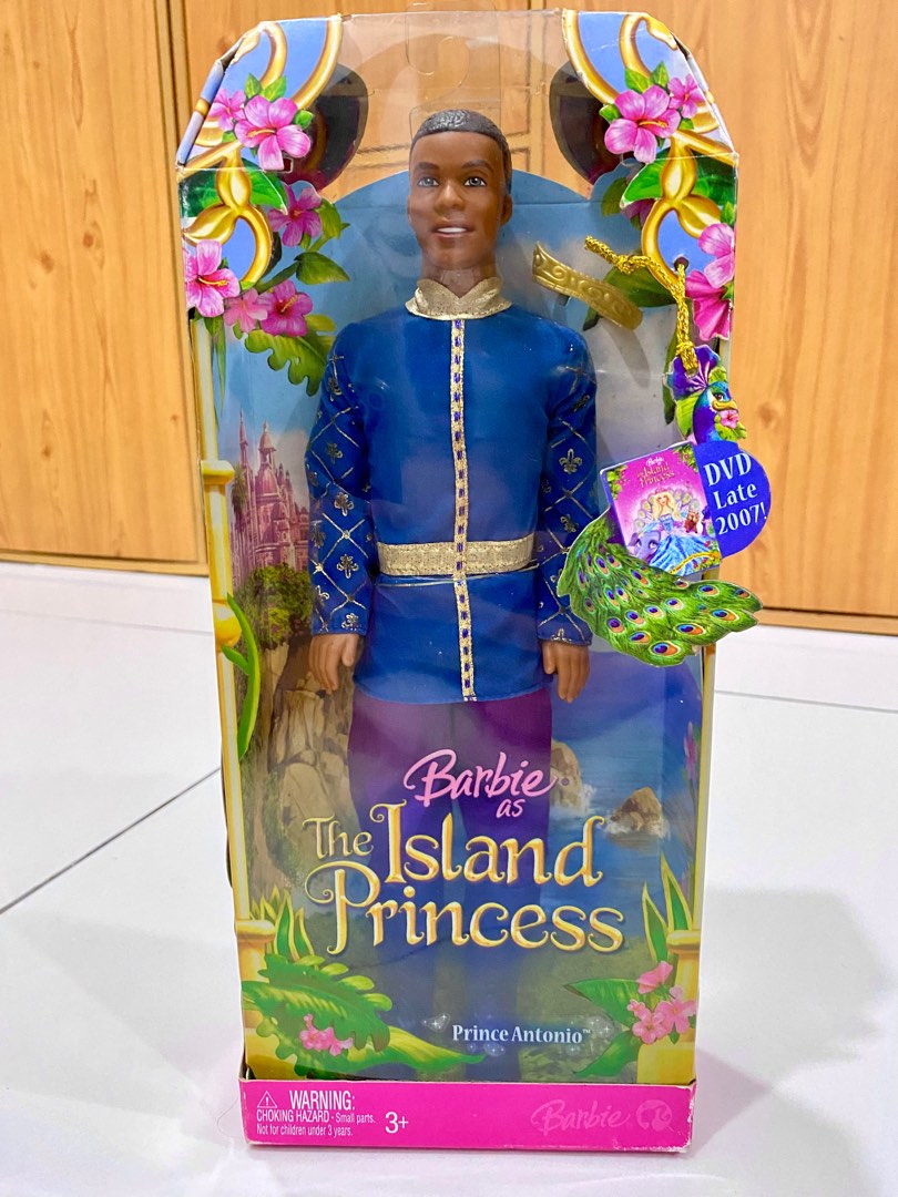 PRINCE ANTONIO BARBIE AS THE ISLAND PRINCESS