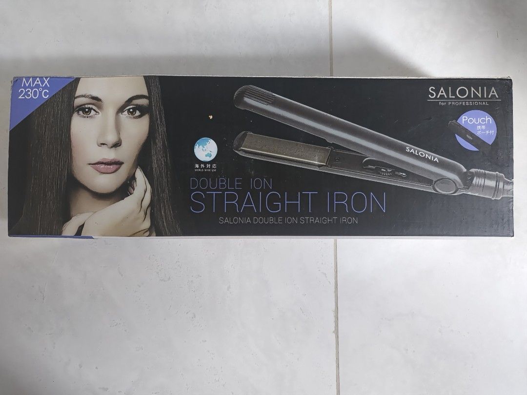 Salonia Double Ion Straight Iron carryhome