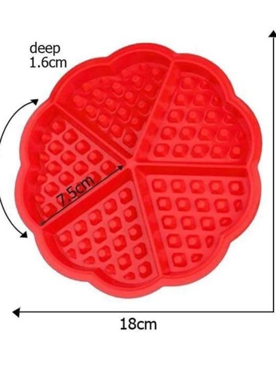 Silicon Heart Shaped Waffle Mold (Food Grade) | Bakeware / Baking Essentials (Category: Bakeware) located in Manila. Submitted by trustradeglobal (Listing ID 1328963628, Image 2). Description: Product Description Can be used safely in the oven, microwave, dishwasher and refrigerator. Tasteless, non-toxic, anti-dust, durable, impermeable, easy to clean. -material: food grade silicone -dishwasher safe, microwaveable, non-stick -temperature resistan