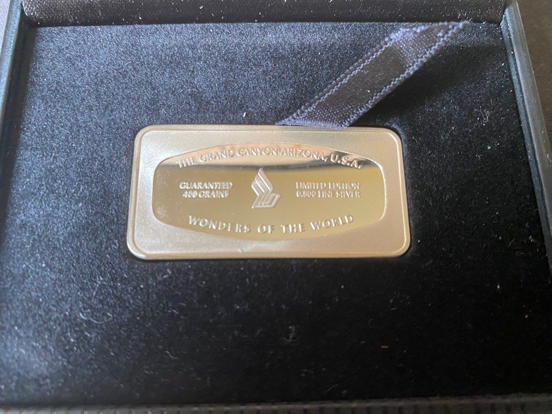Singapore airlines limited edition silver ingot collection, Toys