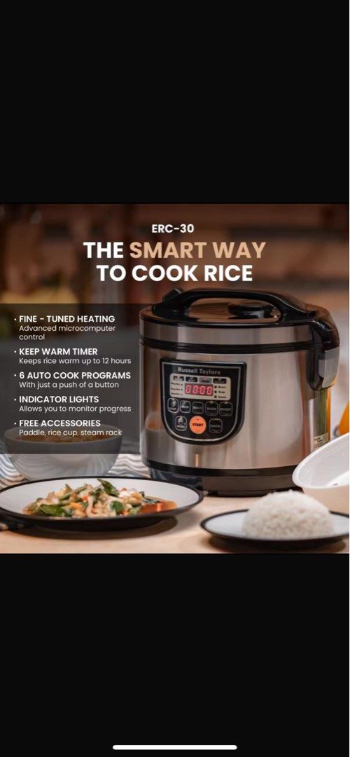 Smart rice cooker Russell Taylor