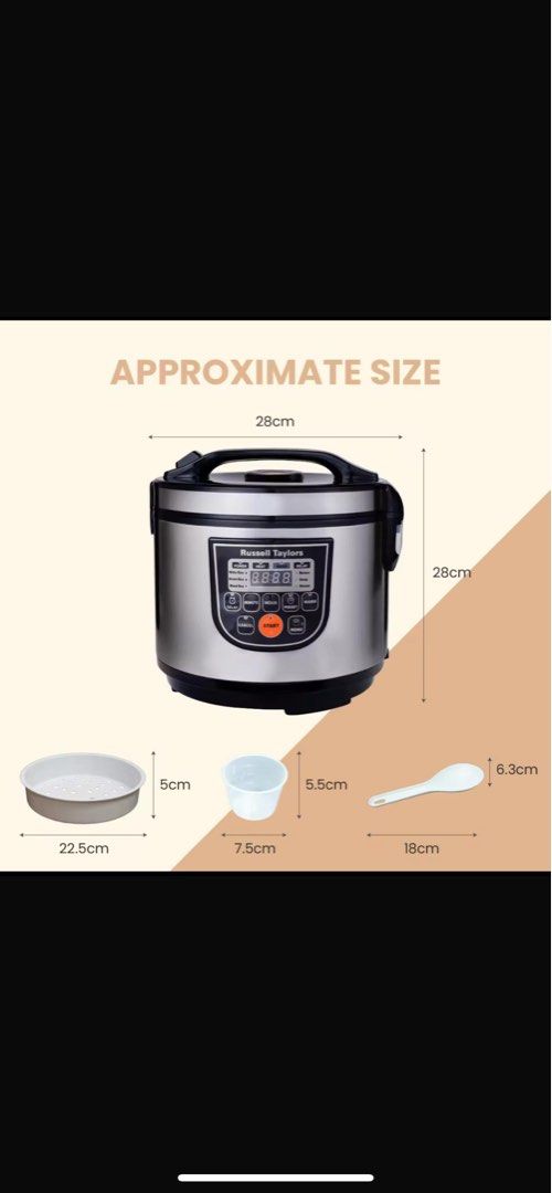 Smart rice cooker Russell Taylor
