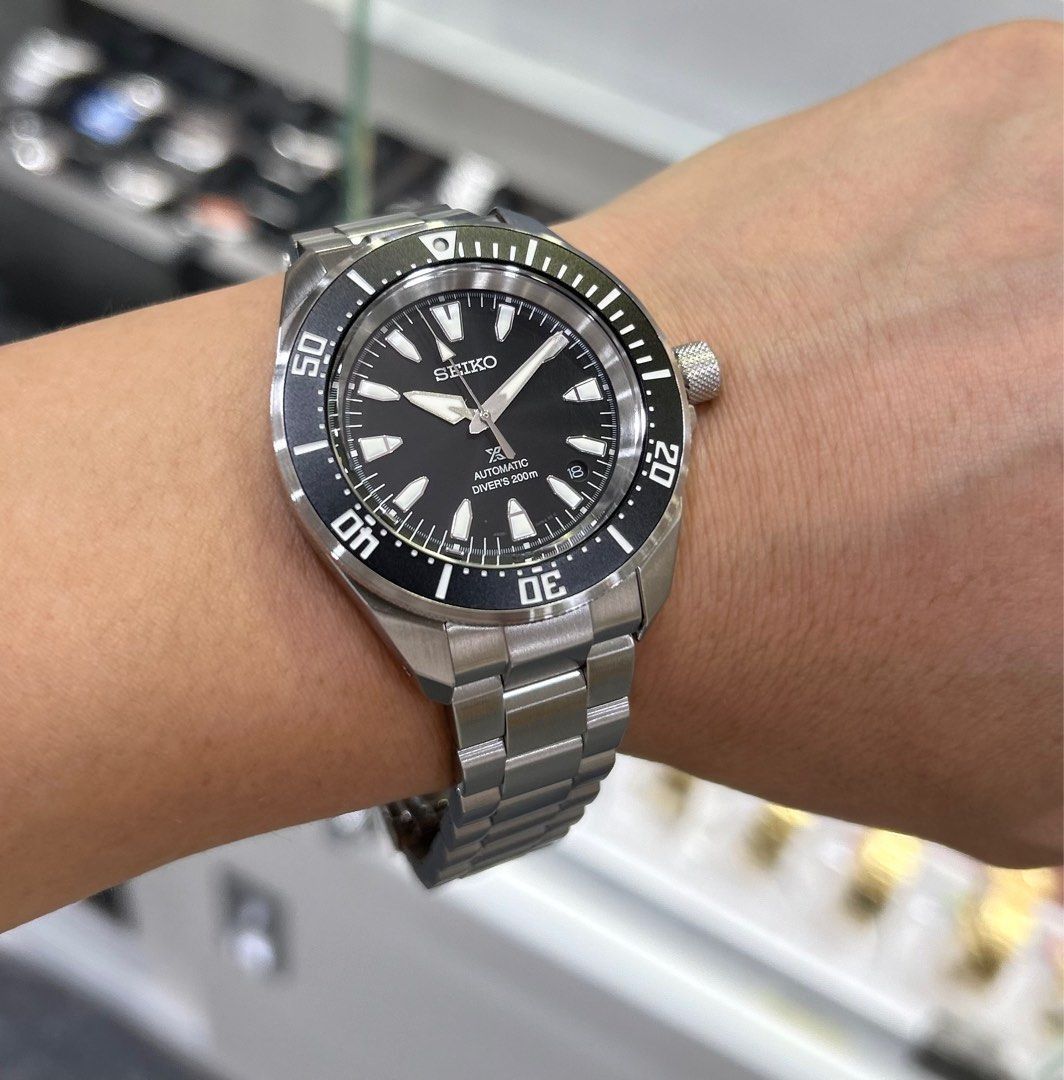 Time Cruze] Seiko Prospex Sea SRPL13K1 Samurai Black Dial