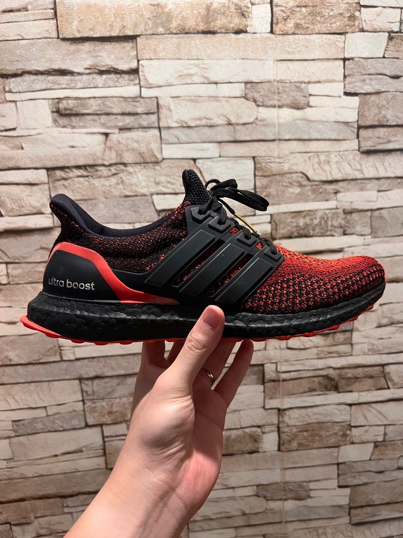 Adidas ultra boost 2.0 solar red store