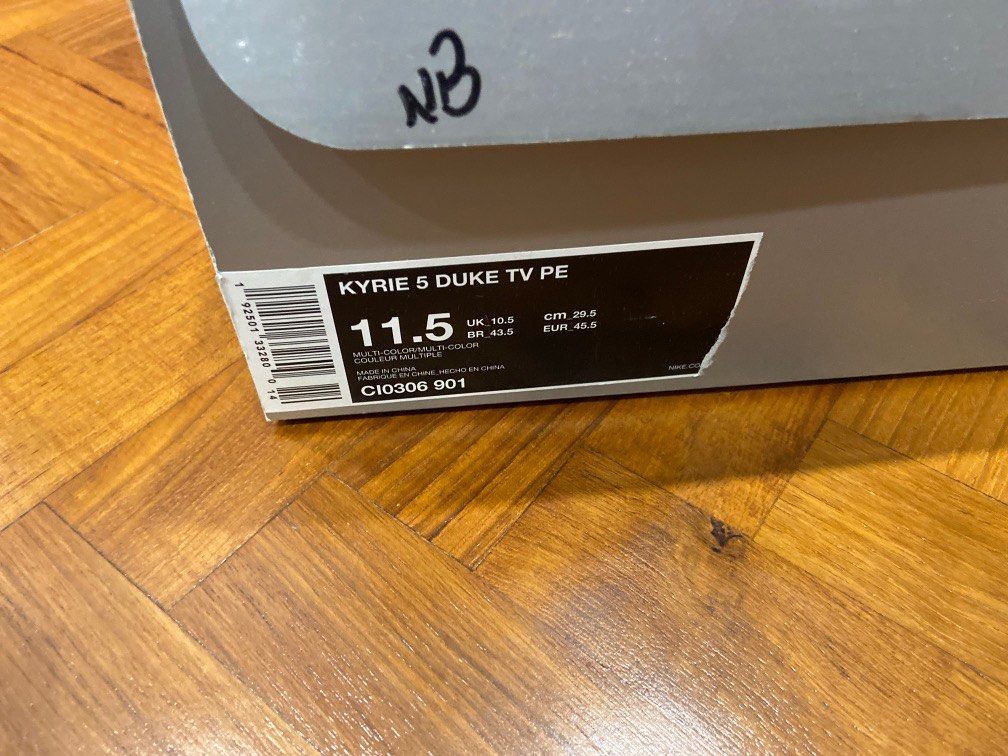 Kyrie 5 duke tv pe clearance