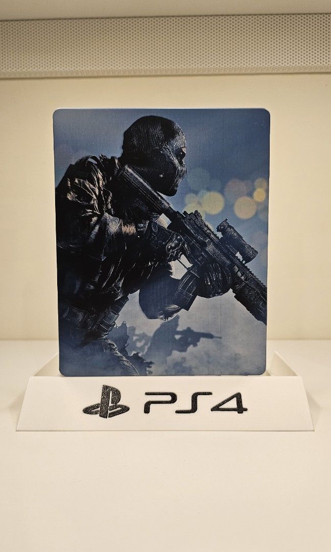 [USED] PS4 Call of Duty Ghosts R1 ENG Steelbook Edition, Video Gaming ...