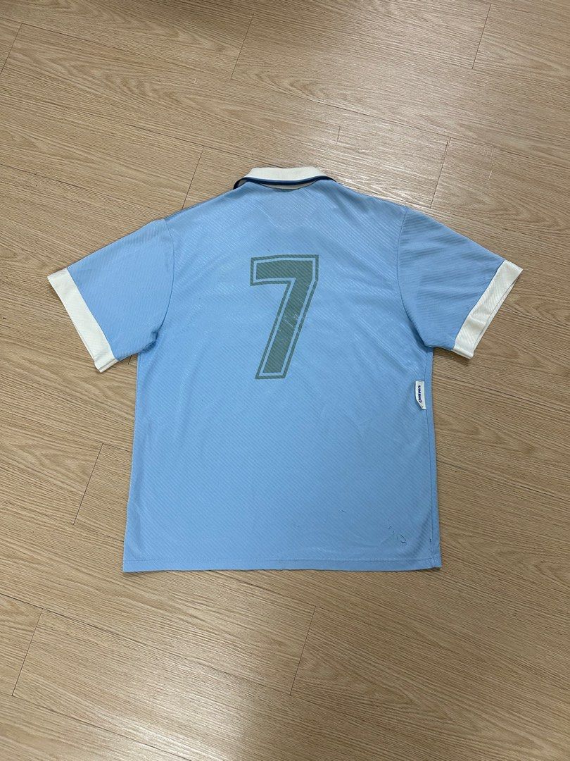 MAILLOT FOOTBALL OFFICIEL Vintage 90 De S. S. Lazio Umbro T/XL Banc Di