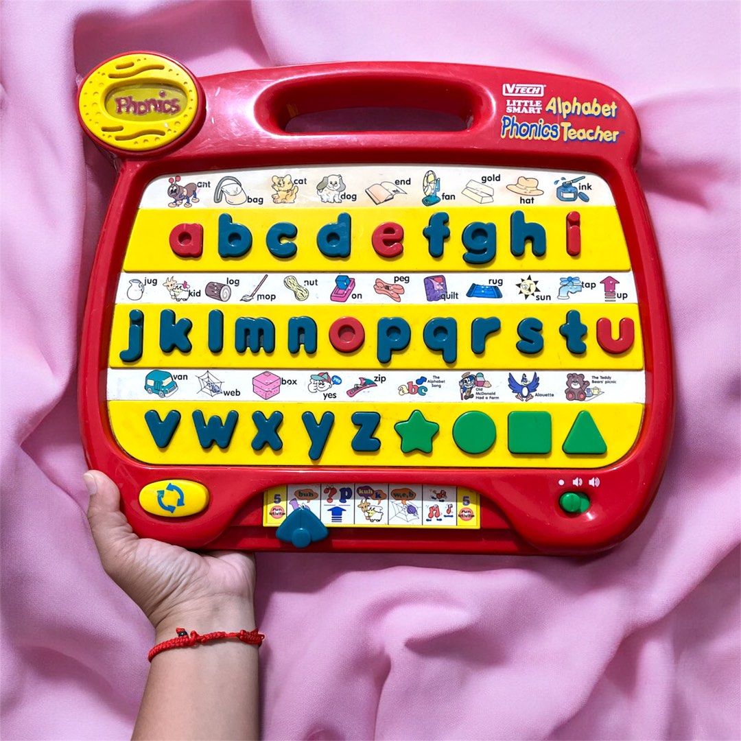 Vtech Vintage Phonics Alphabet Teacher Little Smart Hobbies Toys Toys Games on Carousell