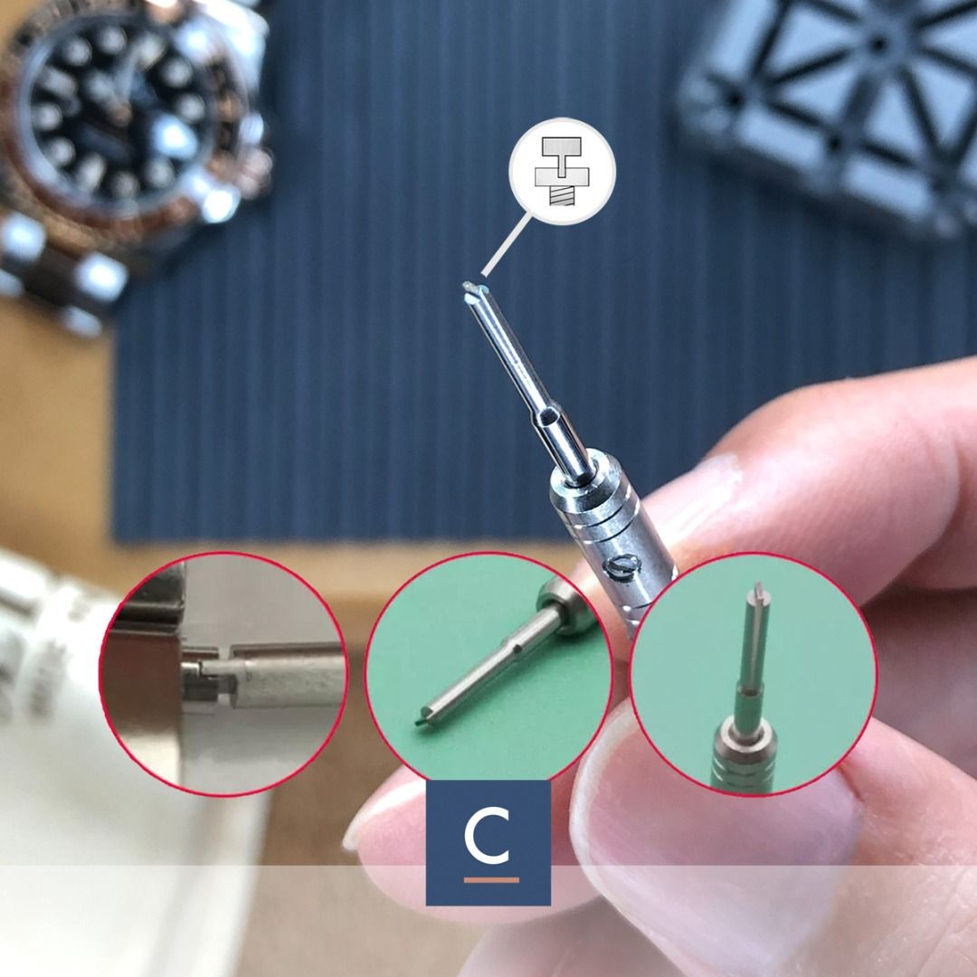 Watch Screwdriver Premium T Tip Tool Set Watchmaker Remove Bracelet Screw Link