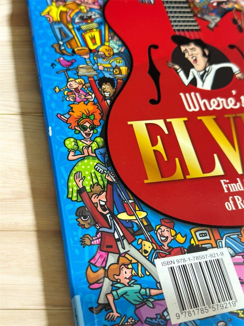 Where’s Elvis (Find Me) (Category: Vintage Collectibles) located in Tacloban City. Submitted by dreadhead (Listing ID 1329061515, Image 3). Description: Where’s Elvis? ❌17$(958php) Original price ✅ 250php only Cute with bright and vivid colors. Perfect for children to make them busy. ☑️ not just for children but also great 🎁 gift idea for any Elvis fans .. 😉.