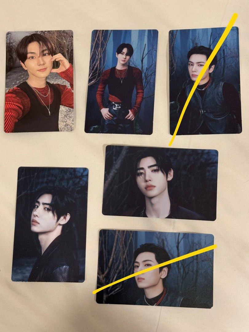 WTS ENHYPEN WALK THE LINE TRADING CARDS, Hobbies & Toys