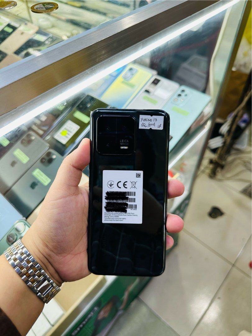 Xiaomi 13 5G 256gb FU No issue (Category: Xiaomi) located in San Juan City. Submitted by javedsgadgetshop (Listing ID 1329089945, Image 1). Description: OPEN FOR INSTALLMENT VIA CREDIT CARD/GGIVES/SPAY/BILLEASE & SWAP/TRADE-IN! BUY AND SELL! Quick Specs : Xiaomi 13 5G •256gb •NTC Variant •Good batt health •Factory Unlock •95% Smoothness •No hidden issue | No Repaired •100% Authentic | Not Refurbished •w/ OEM Charger & store warranty ❣️ - serial c