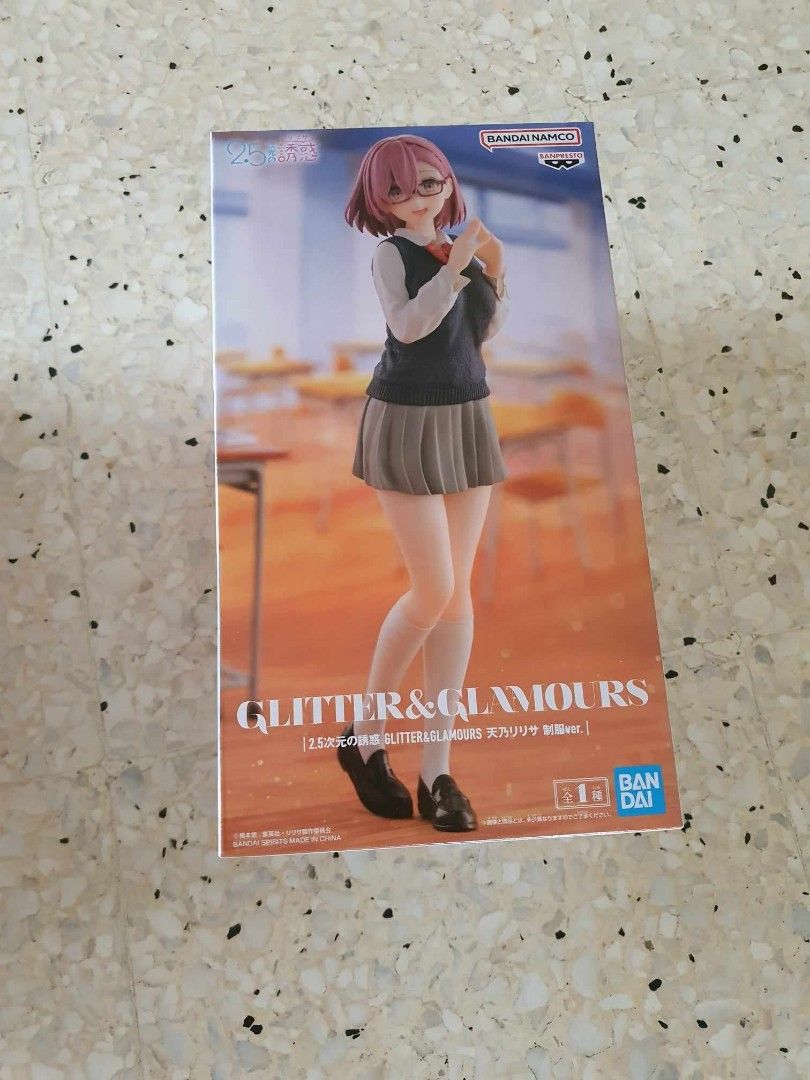2.5 Dimensional Seduction Glitter & Glamours - Ririsa Amano Uniform Ver. Anime Figure Figurine Statue Kuji DXF Grandista Aniplex Artfx Kotobukiya POP Megahouse Figuarts Banpresto Furyu Taito Exq Bicute Labubu (Category: Toy Figures) located in Singapore. Submitted by ToysInc (Listing ID 1329217452, Image 1). Description: .