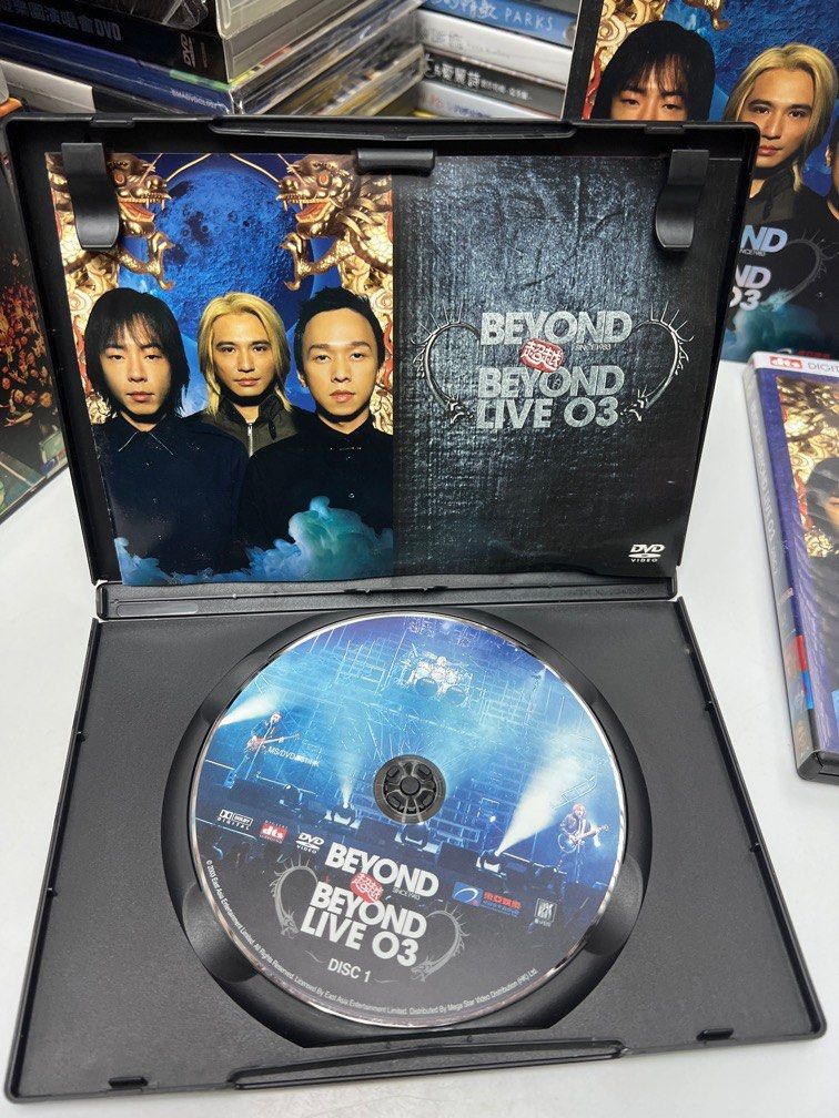 🎵 《Beyond超越Beyond Live 2003》雙碟DVD, 興趣與生活, 音樂、樂器