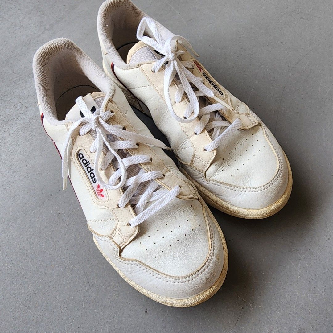 adidas continental 80 white cheap