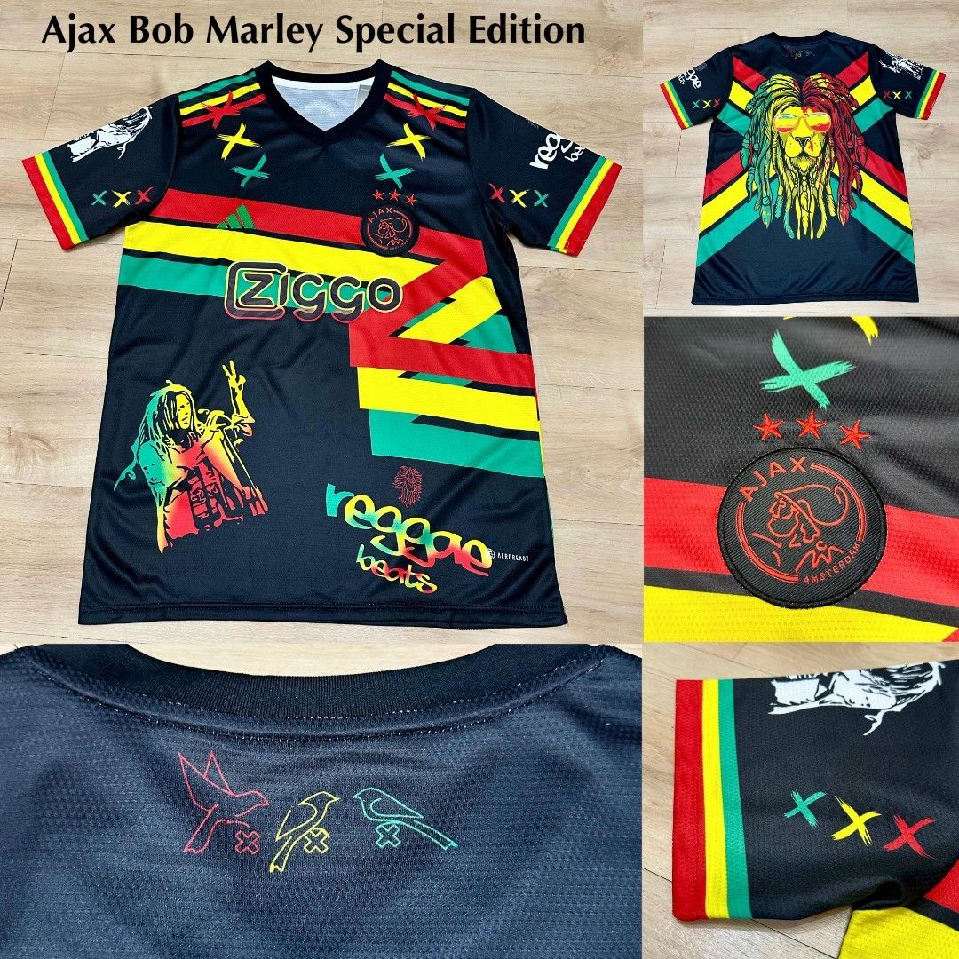 Jersey Ajax Bob Marley Kit Release Date Ajax Amsterdam Ajax Bob - Main Image