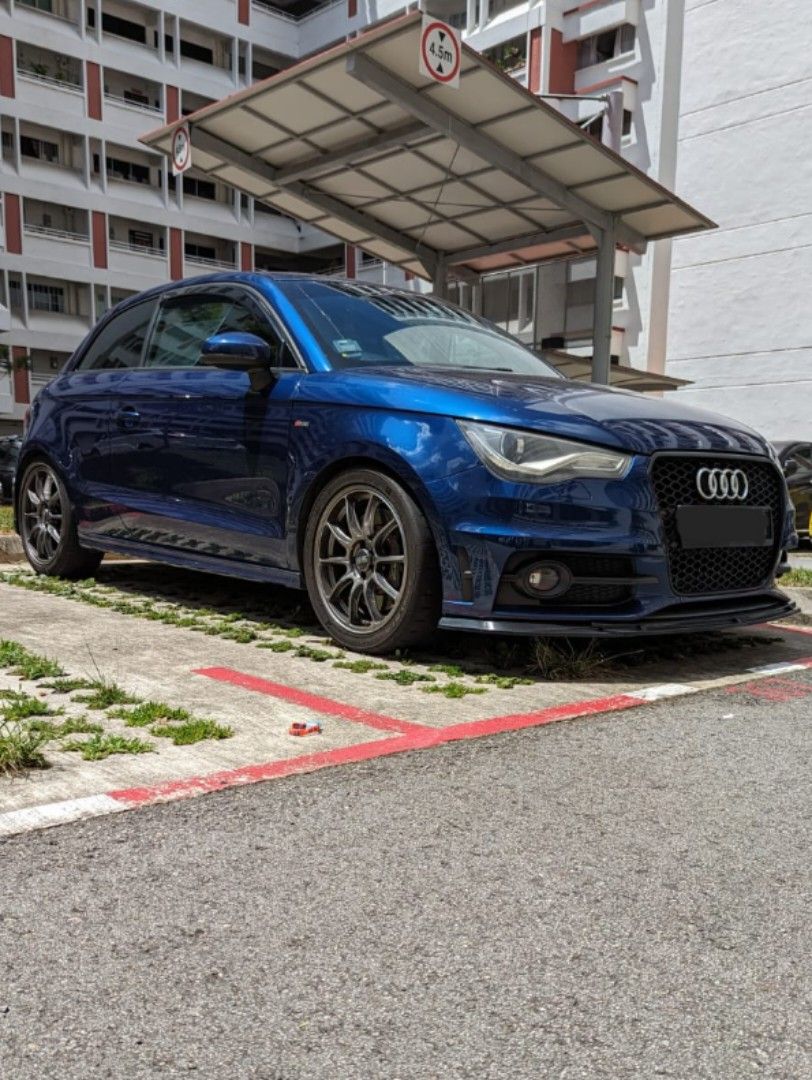 Audi A1 1.4 TFSI S-Line (A) (Category: Used Cars) located in Singapore. Submitted by lemuffinsss (Listing ID 1251758116, Image 1). Description: ➡️not interested in consignment ⬅️ ( i realised these people cant read.) looking to trade with something similar value but 4 doors COE till 31 Mar 2031 2011 Audi A1 S-Line 8x 1.4TFSI (185) 17" OZ HLT AP Racing pro5000r - 9440 (serviced may 2026) MTS Coilovers Waterpump replaced Stock engine (rebuilt jul20