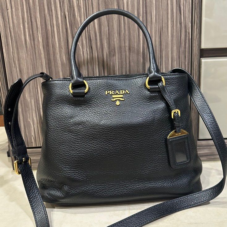 Prada borsa a mano vitello phenix top