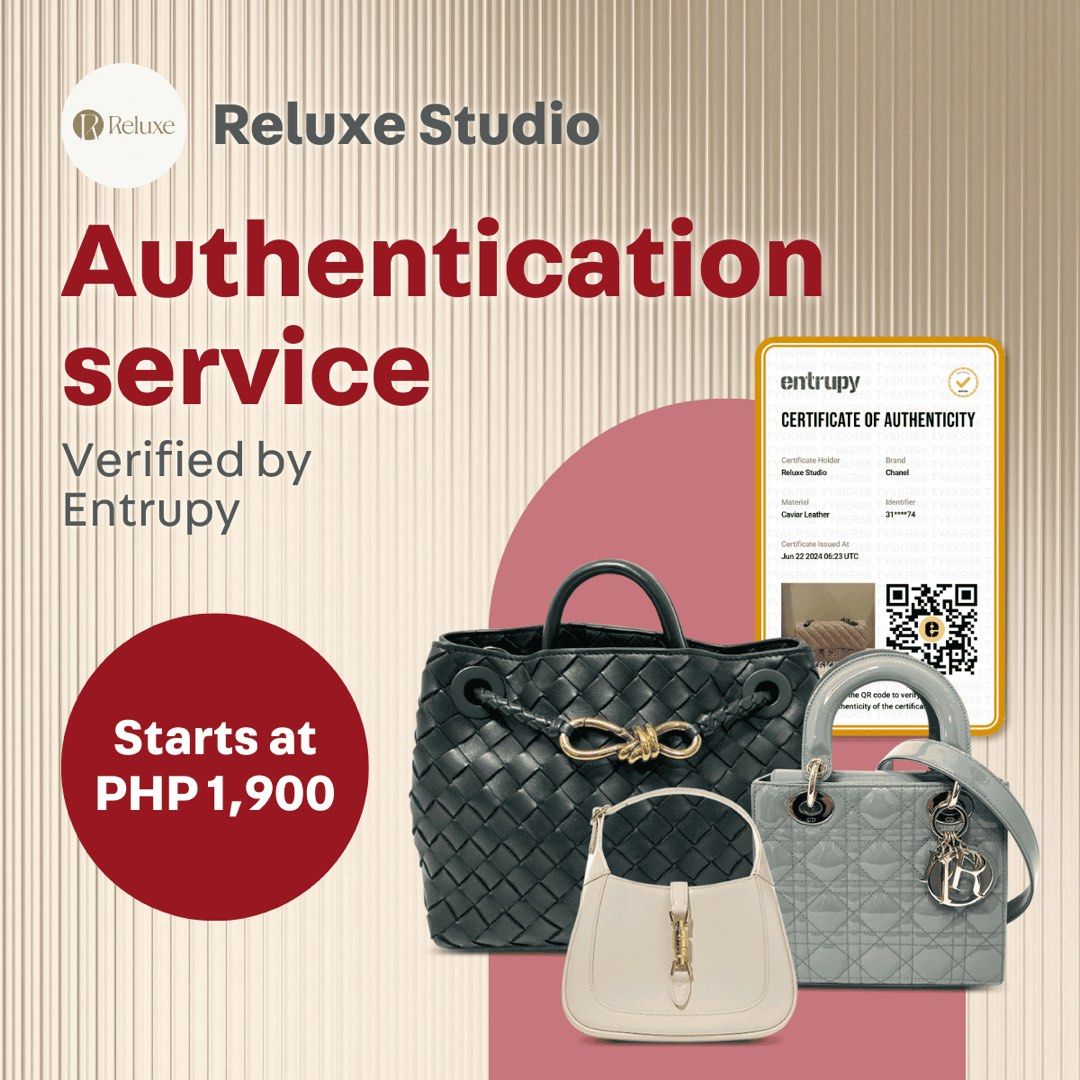 Authentication Service with Entrupy Luxury Bags Wallets on Carousell