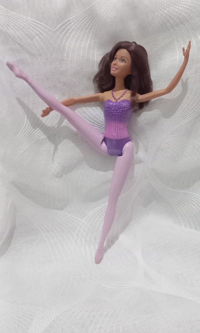 barbie dolls for sale (Category: Kids Toys) located in Iligan City. Submitted by mars.stufff (Listing ID 1329196412, Image 3). Description: hello! selling my preloved dolls. all three na po. please note the details below and message me if you have questions ^^ RFS: need funds for my dog's medication Barbie Fairytale Ballerina, PINK ✨ small cut hair at the front ✨ No crack neck, tight joints Barbie Fairytale Ballerina, PURPLE ✨ her hands have bite