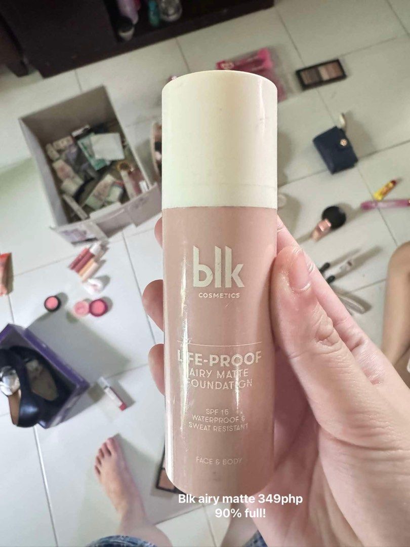 BLK Airy Matte Foundation (Vanilla) (Category: Makeup) located in Manila. Submitted by spikesforhope (Listing ID 1329283382, Image 1). Description: .