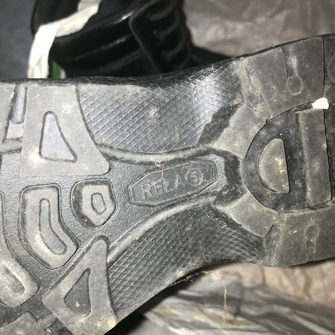 BOOT RELA (Category: Boots) located in Kuala Lumpur. Submitted by rash_97 (Listing ID 1329258951, Image 3). Description: SIZE BOOT 5, condition masih elok, takde koyak, takde crack, tak lusuh. COD putrajaya/cyberjaya/puchong .