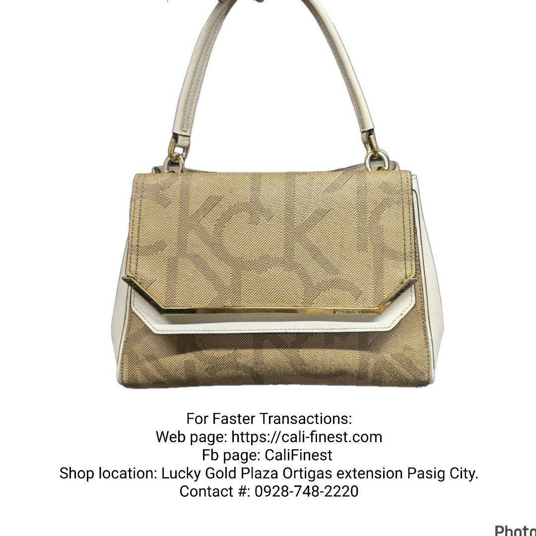 Calvin Klein Tessie Satchel Handbag Everything Else Others on Carousell