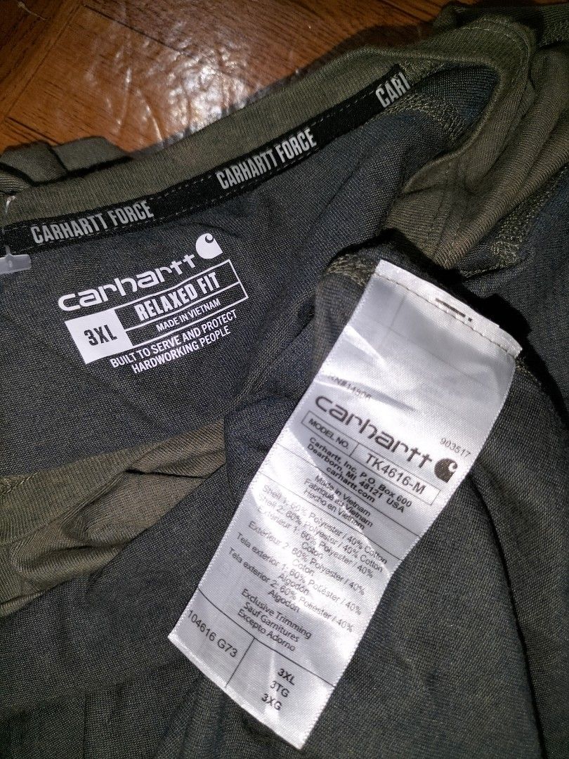 Carhartt Dri fit Men s Fashion Tops Sets Tshirts Polo Shirts on Carousell