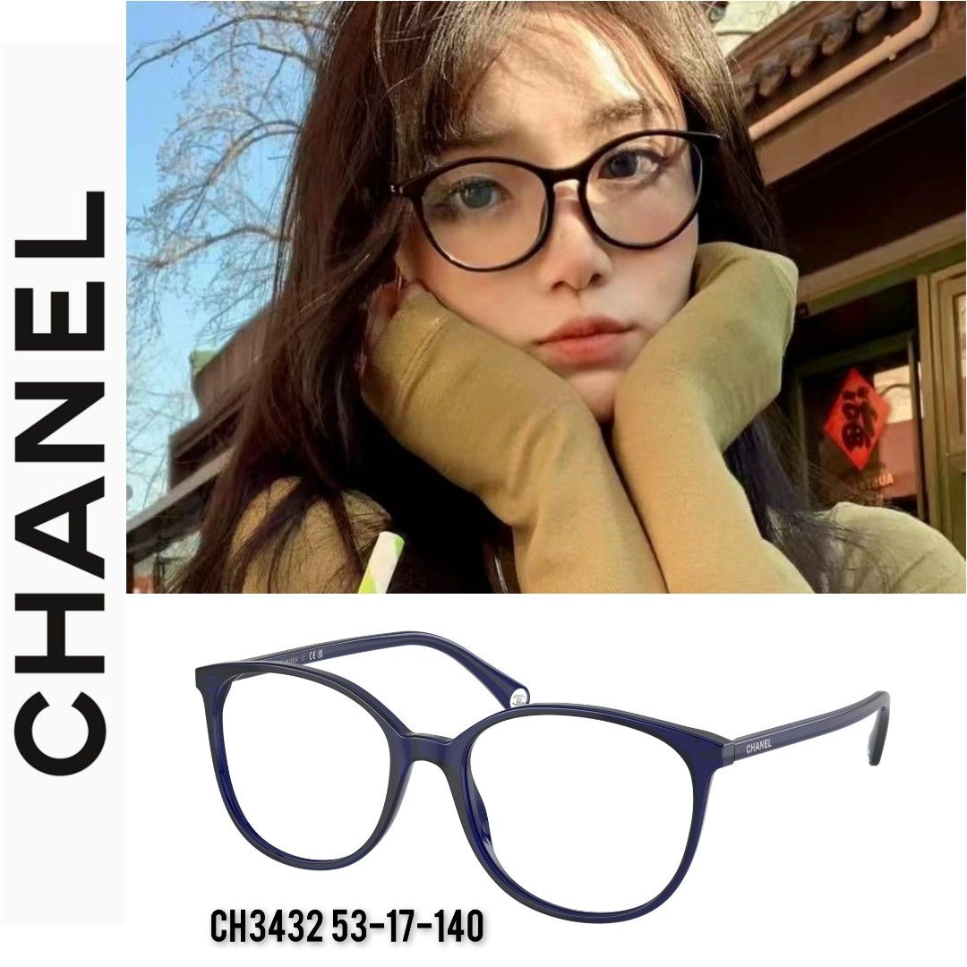 CHANEL｜シャネル CH3432 パント型 メガネ シンプル エレガント シャネル 眼鏡フレーム CH3432 C501