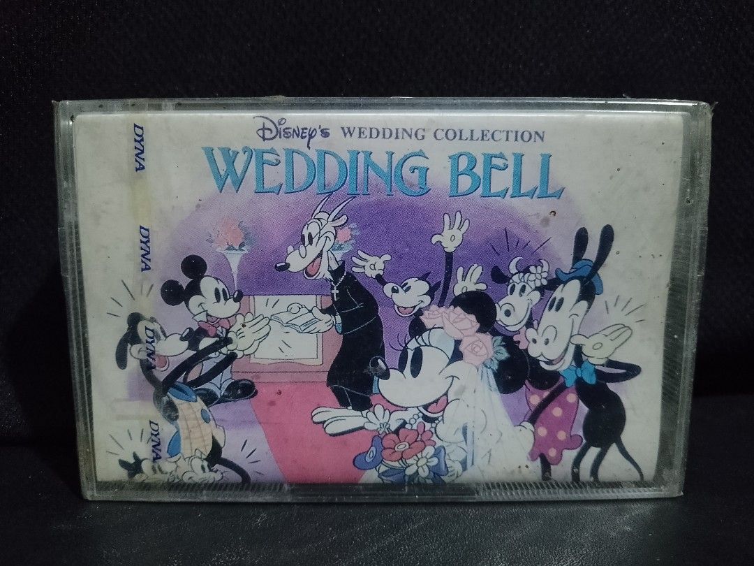 Disney Wedding collection Casette Sealed (Category: CDs & DVDs) located in Davao. Submitted by jeffsantos (Listing ID 1329276130, Image 1). Description: sealed.