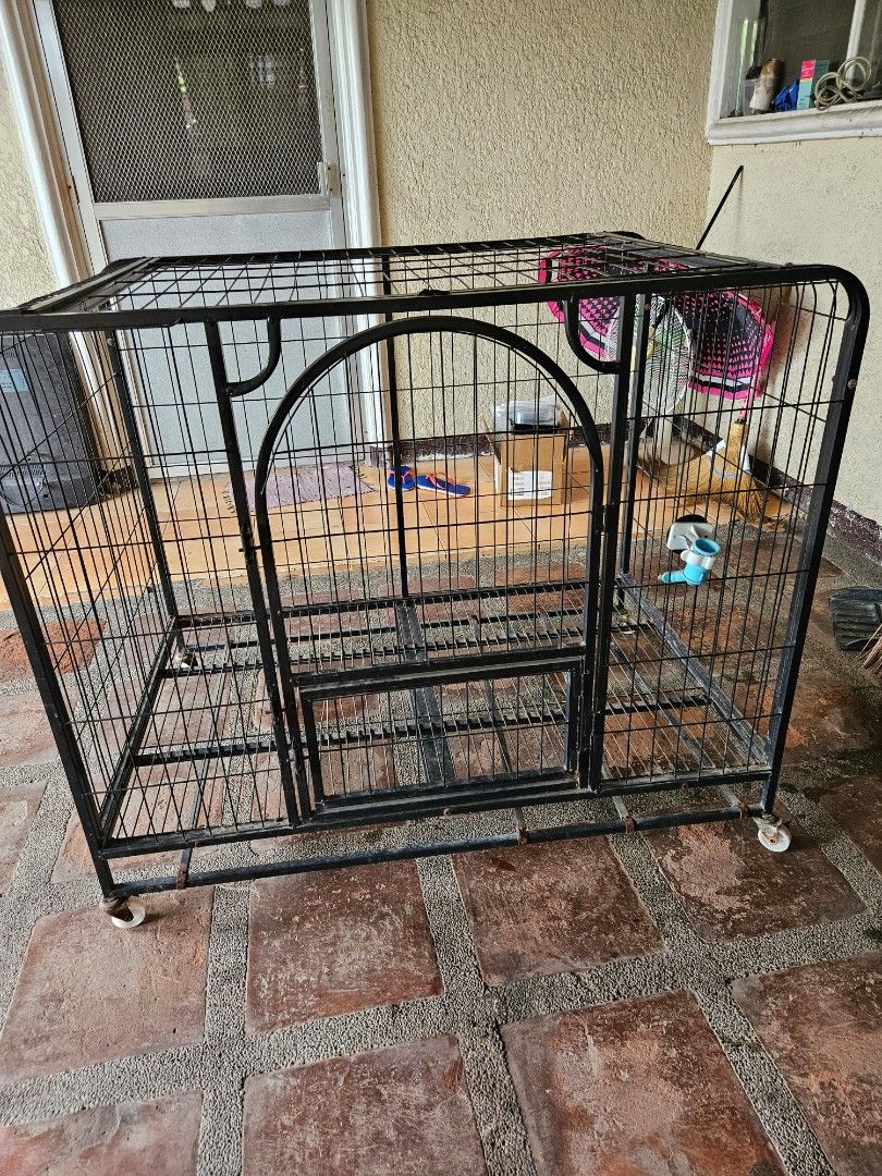 Aluminum dog cage cheap