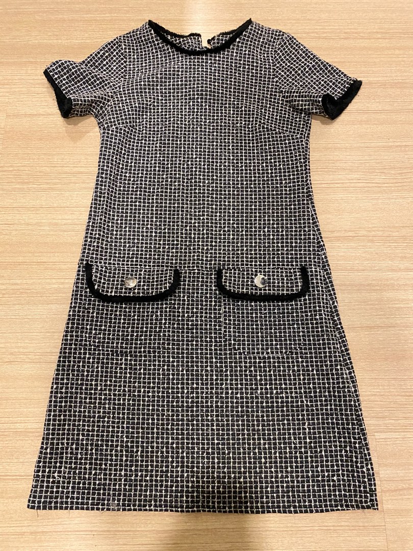 Dorothy perkins tweed dress deals