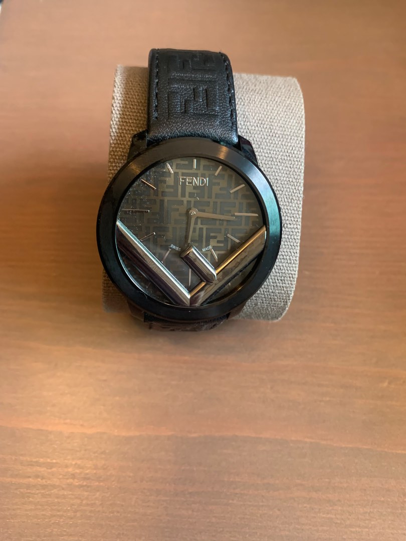 Fendi Run Away Leather Strap Watch Luxury Watches on Carousell