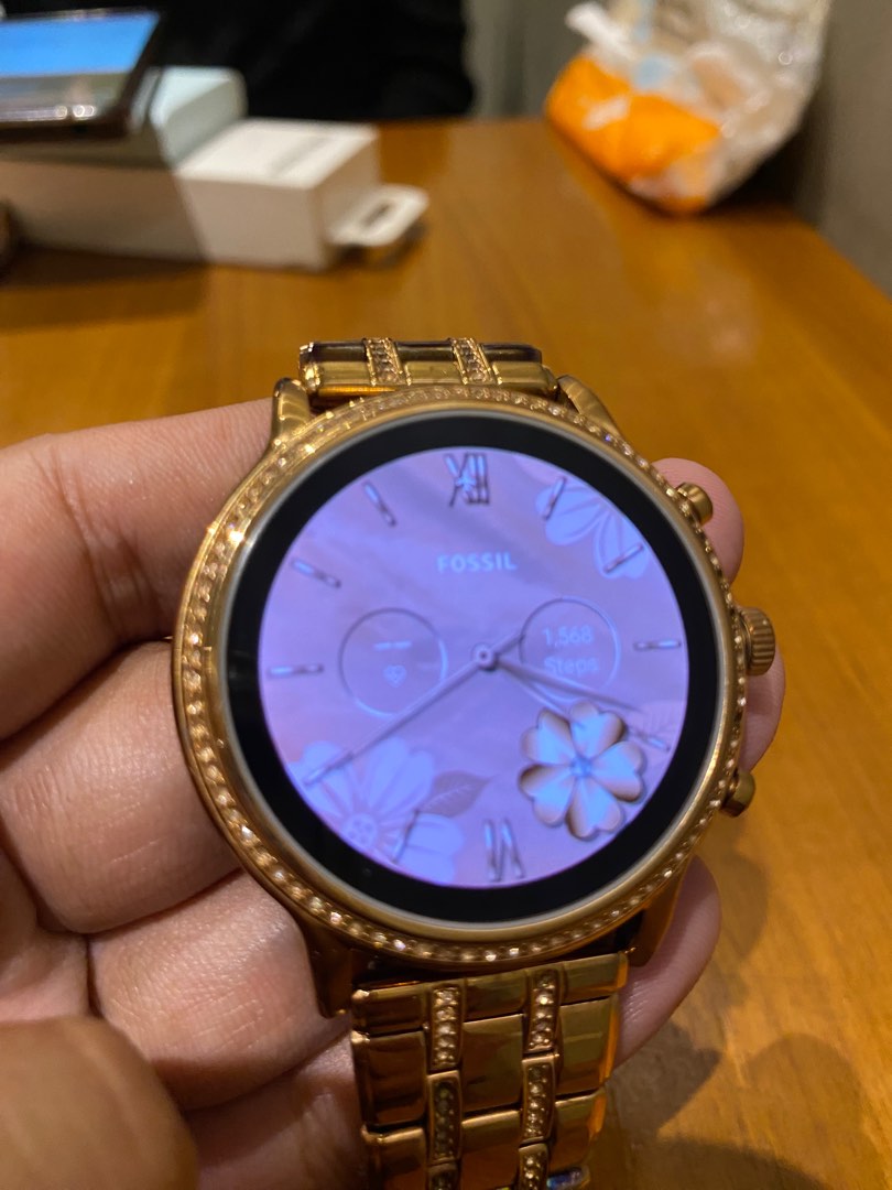 Gen Fossil Gold Smartwatch Gen Smartwatch Garrett HR Gold-Tone