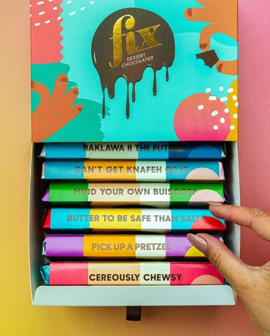 FRESH STOCK NEW FLAVOURS]Fix Dessert Chocolate Dubai, Food