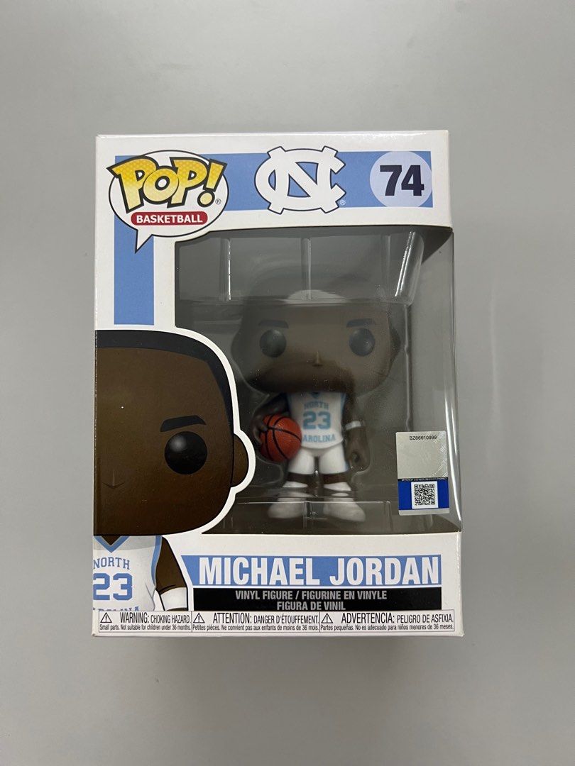 michael jordan unc pop figure