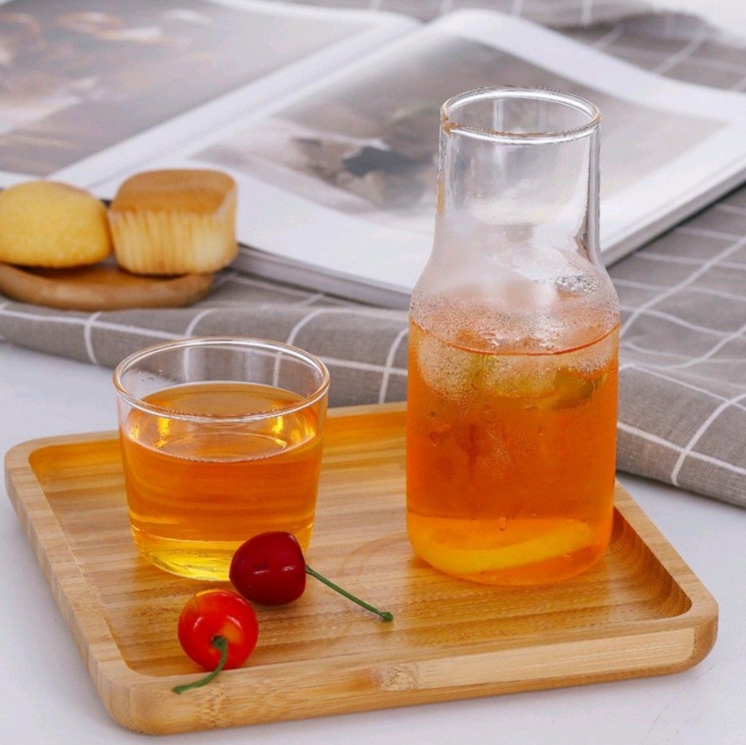 Glass Carafe (Category: Other Kitchenware & Tableware) located in Manila. Submitted by heypeachy (Listing ID 1329275551, Image 1). Description: Glass Carafe Set. Selling at a low price! Wholesale..
