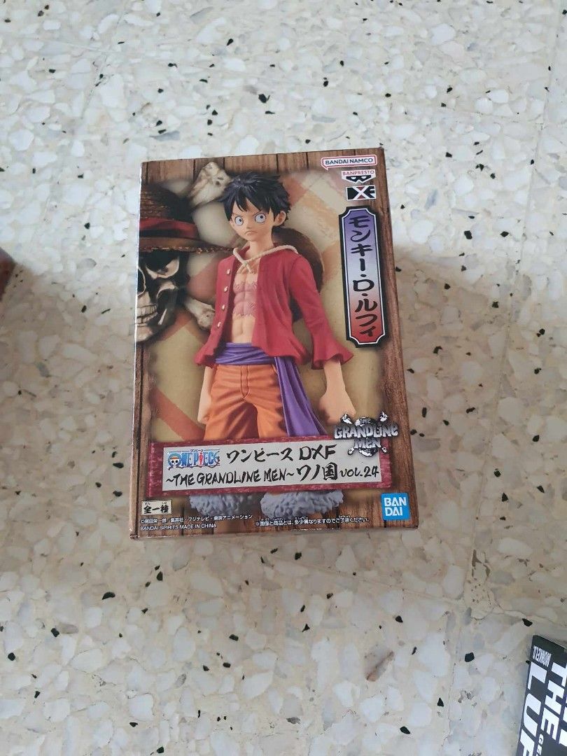Gold Toei Banpresto DXF Grandline Men Monkey D Luffy Anime Figure Figurine Statue Kuji DXF Grandista Aniplex Artfx Kotobukiya POP Megahouse Figuarts Banpresto Furyu Taito Exq Bicute Labubu (Category: Toy Figures) located in Singapore. Submitted by chikara130 (Listing ID 1329216803, Image 1). Description: .